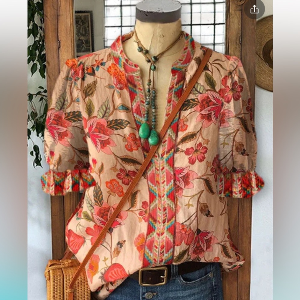 Short Sleeve Blouse